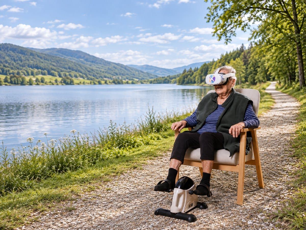 Kaleido Fit — senior při používání
