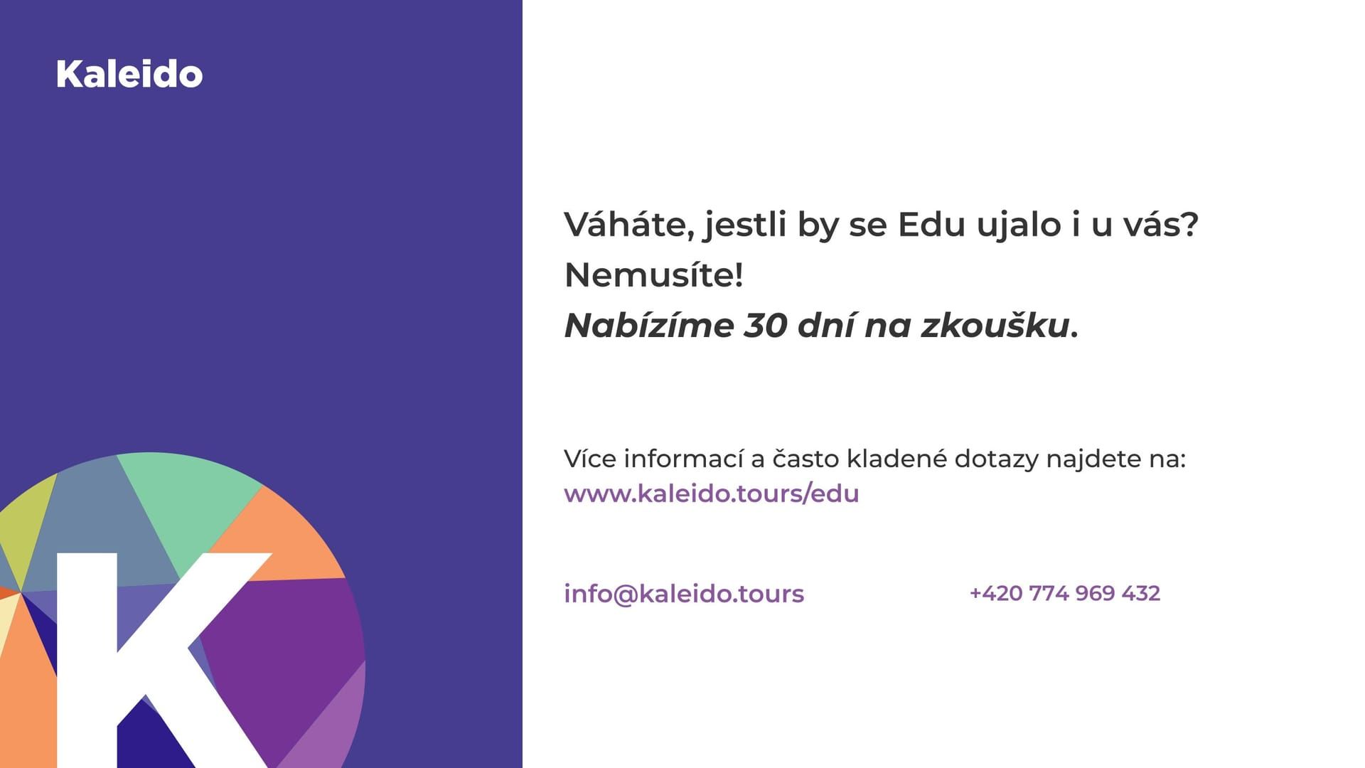 Studie Kaleido Edu, strana 15